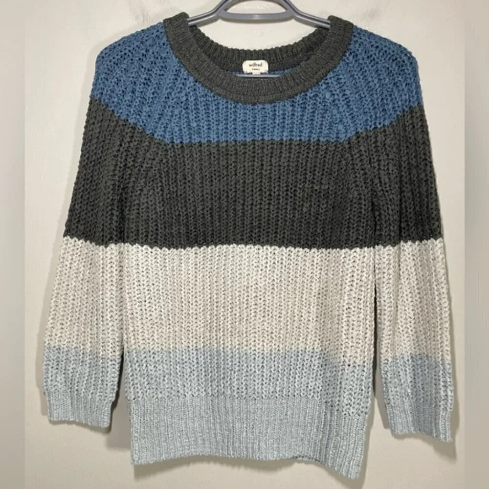 Aritzia Wilfred Multiple Color Knit Sweater size S